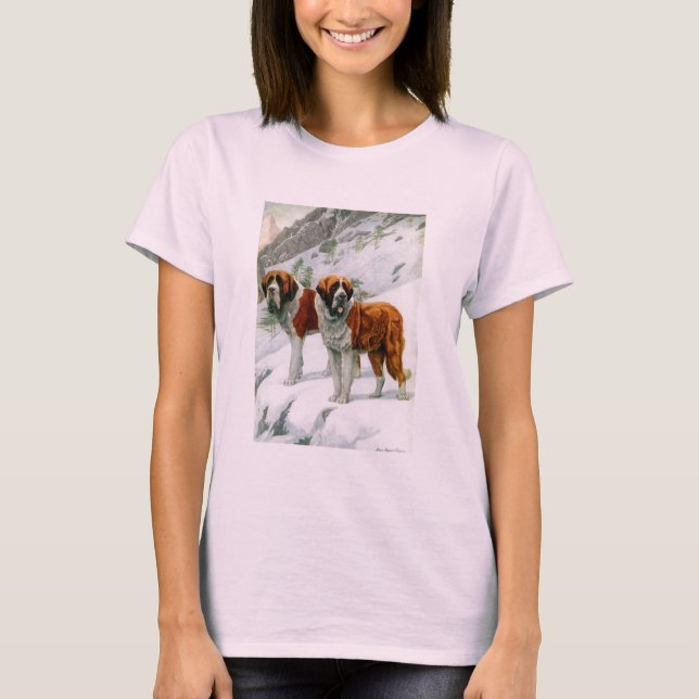 Saint Bernard T Shirt (Framsida)