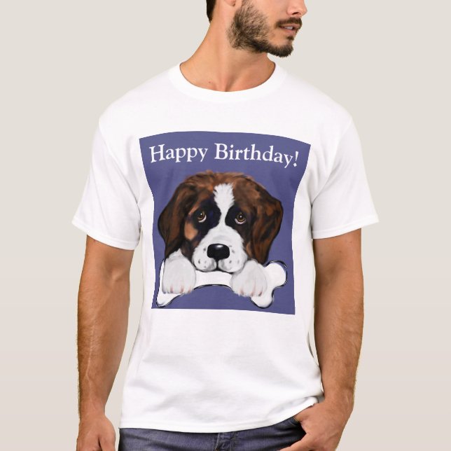 Saint Bernard  T Shirt (Framsida)