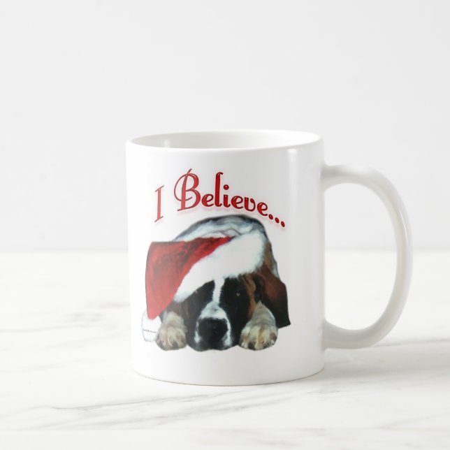 Saint Bernard tror jag Kaffemugg (Höger)