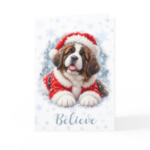 Saint Bernard Valpkort "Tro"