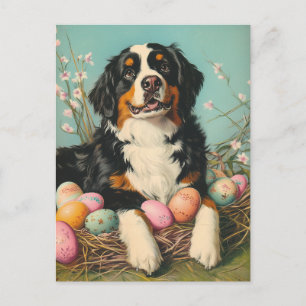 Saint Bernard Vintage Påsk Vykort
