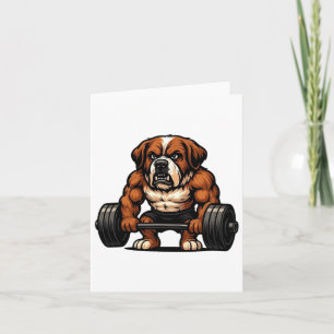 Saint Bernard Weightlift Bodybuilding der Workout  Kort