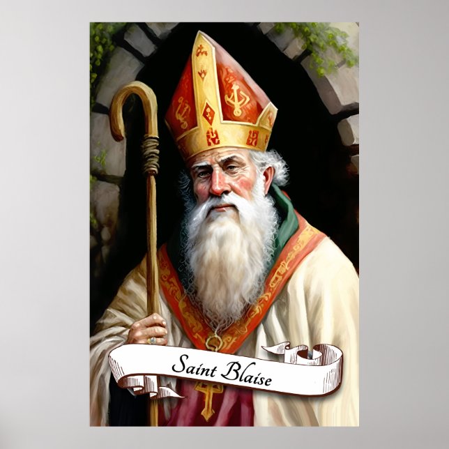 Saint Blaise Poster (Framsidan)