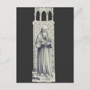 Saint Bonaventure Seraphic Doktor Vykort