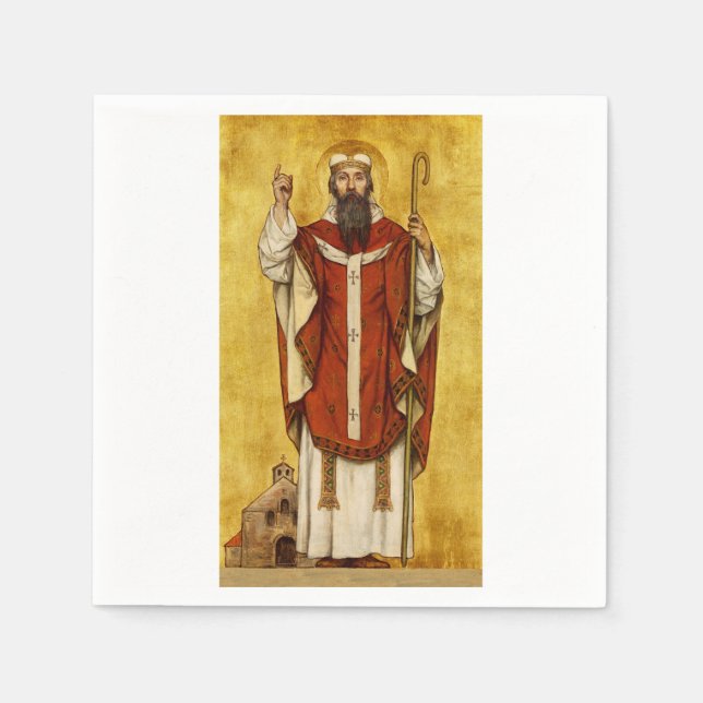 Saint Boniface av Albrecht de Vriendt Pappersservett (Framsidan)