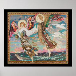 Saint Bride. 1913 av John Duncan Poster