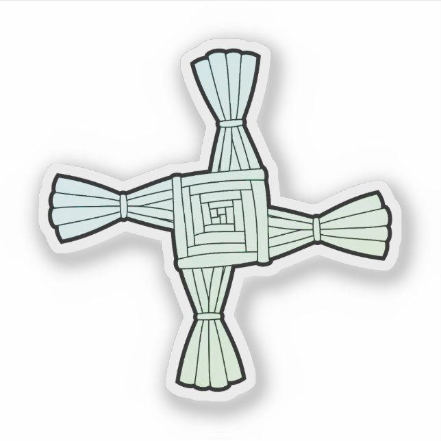Saint Brigid's cross Klistermärken (Framsida)