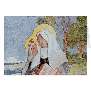 Saint Broar och Hjort Hälsningskort