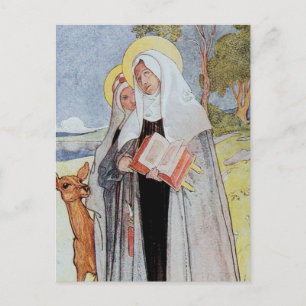 Saint Broar och Hjort Vykort