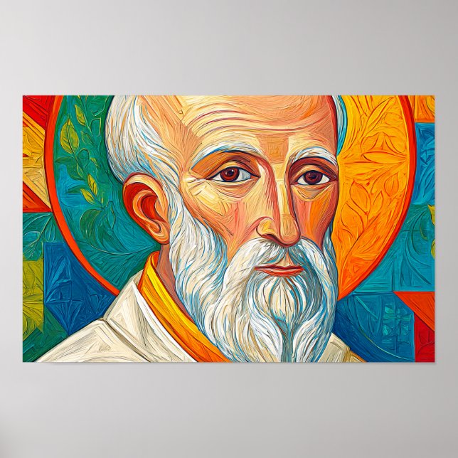 Saint Callistus I: Wisdom och styrka Poster (Framsidan)