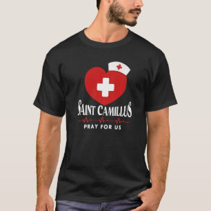 Saint Camillus De Lellis katolska Patron Saint Nur T Shirt