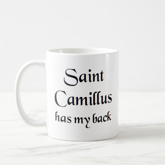 saint camillus kaffe mugg (Vänster)