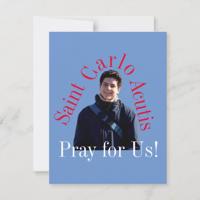 Saint Carlo Acutis (Framsida)