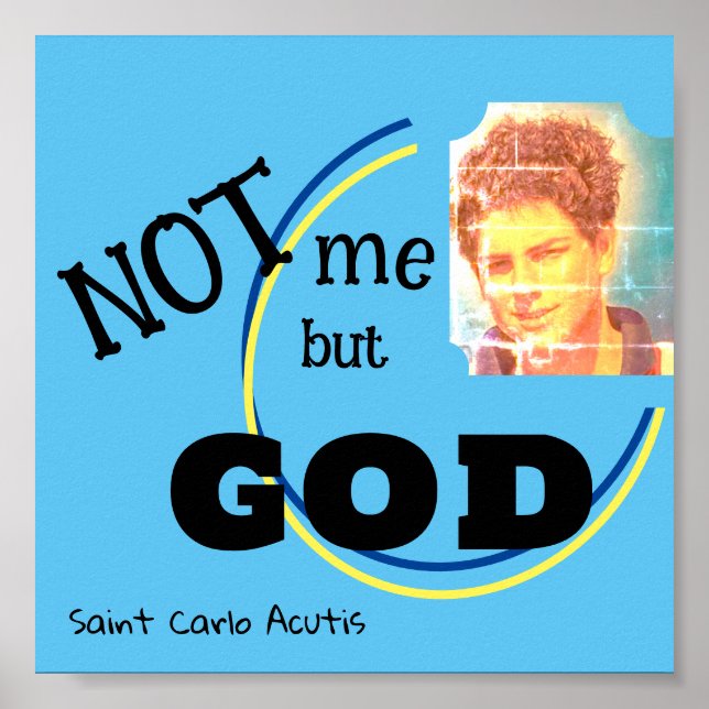 Saint Carlo Acutis Poster (Framsidan)