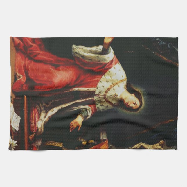 Saint Casimir Jagiellon Kökshandduk (Horisontell)