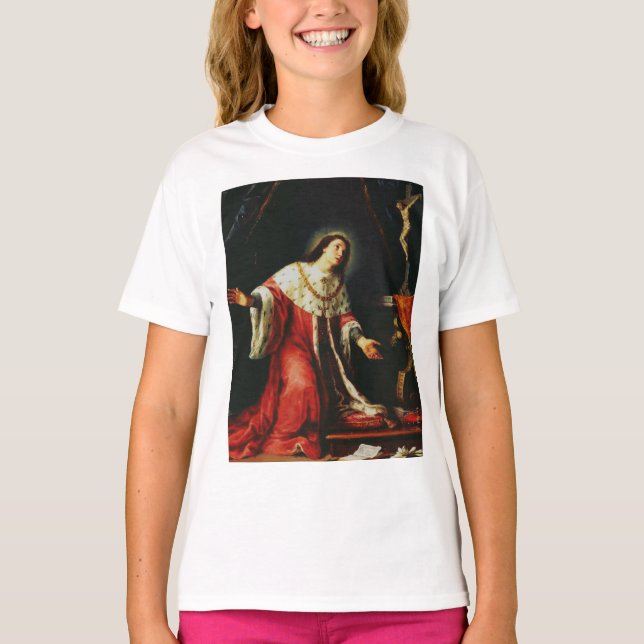 Saint Casimir Jagiellon T Shirt (Framsida)