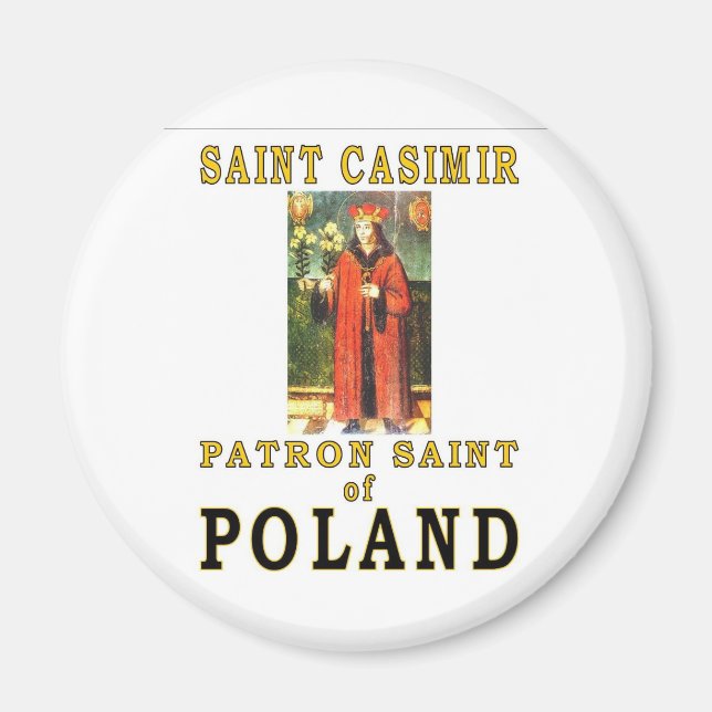 SAINT CASIMIR MAGNET (Framsidan)