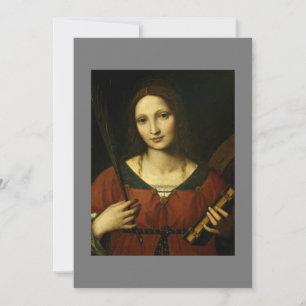 Saint Catherine av Alexandria (Bernardino Luini) Inbjudningar