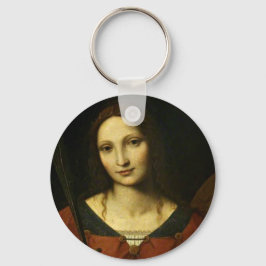 Saint Catherine av Alexandria (Bernardino Luini) Nyckelring