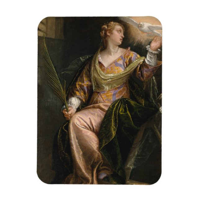 Saint Catherine av Alexandria i fängelset Magnet (Vertikal)