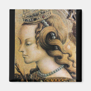 Saint-Catherine av Alexandria Magnet