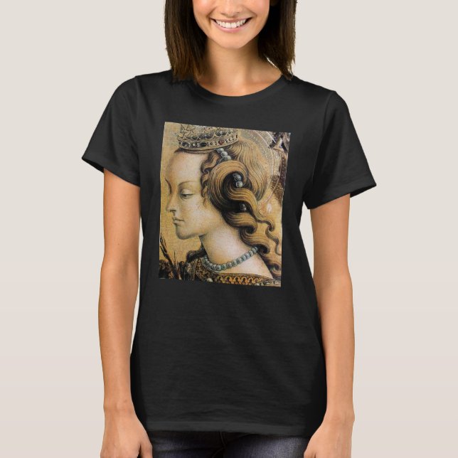Saint Catherine av Alexandria T Shirt (Framsida)