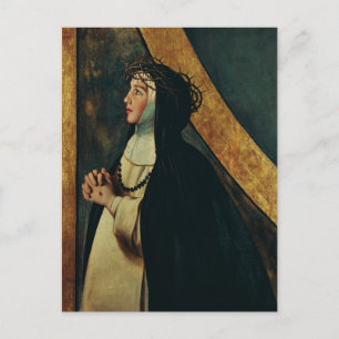 Saint Catherine av Siena av Juan Bautista Maino Vykort