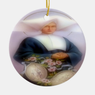 Saint Catherine Laboure Julgransprydnad Keramik