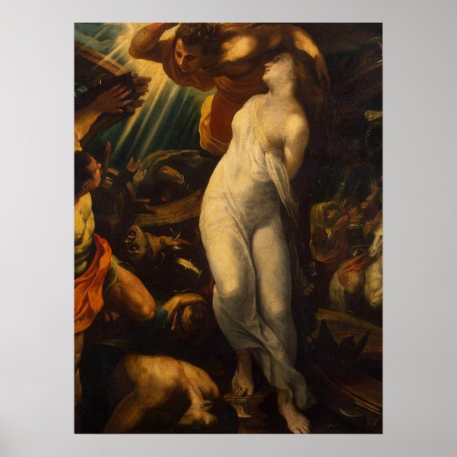 "Saint Catherine martyrdom" Poster (Framsidan)