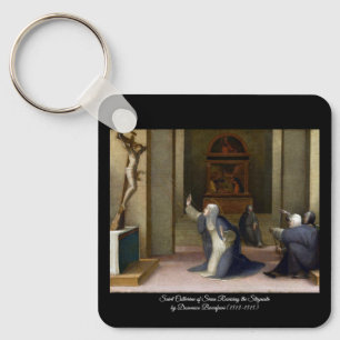 Saint Catherine Receiving the Stigmata Nyckelring