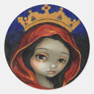"Saint Catherine" Sticker Runt Klistermärke