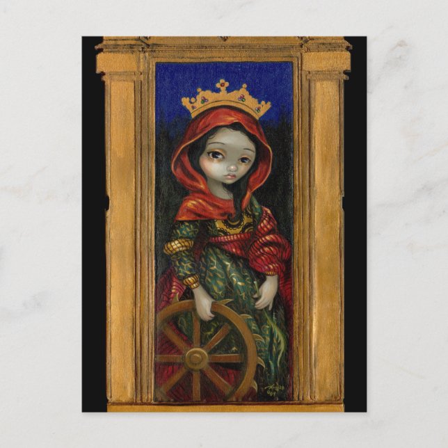 "Saint Catherine"-vykort Vykort (Framsida)