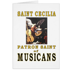 SAINT CECILIA HÄLSNINGSKORT