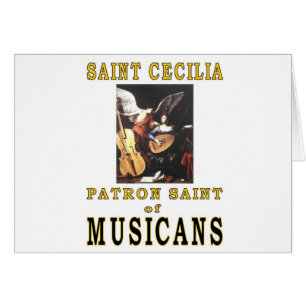 SAINT CECILIA HÄLSNINGSKORT