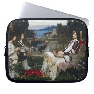 Saint Cecilia i Garden Laptop Sleeve