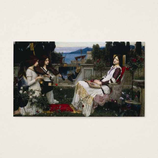 Saint Cecilia i Garden Visitkort (Framsidan)