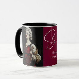 Saint Cecilia, Katolska Saint Coffee Mugg