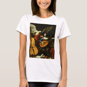 Saint Cecilia och Angel av Carlo Saraceni Tee
