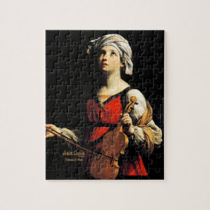 Saint Cecilia Patroness of Music Pussel