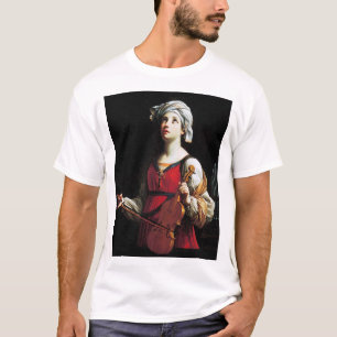 Saint Cecilia (St. Cecilia), Guido Reni T Shirt