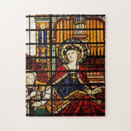 Saint Cecilia Stached Glass Pussel