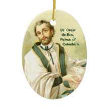 Saint César de Buss (SLE 001) Keramic Ornament