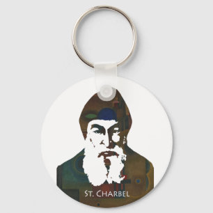 Saint Charbel Nyckelring