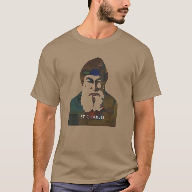 Saint Charbel T-Shirt (Framsida)