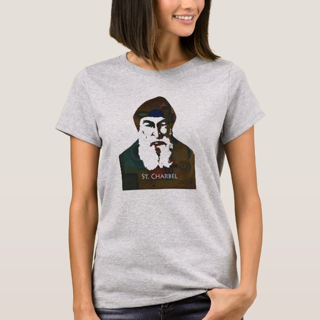 Saint Charbel T-Shirt (Framsida)
