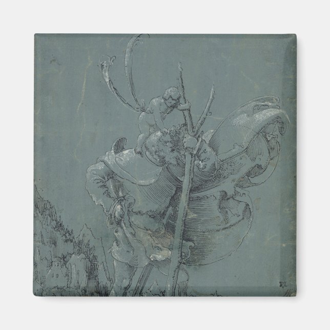 Saint Christopher, 1510 Magnet (Framsidan)