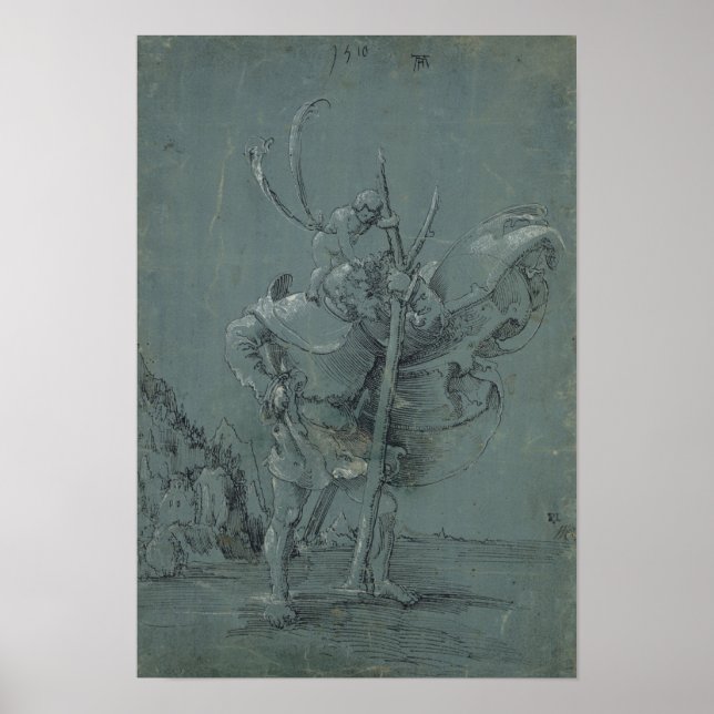 Saint Christopher, 1510 Poster (Framsidan)