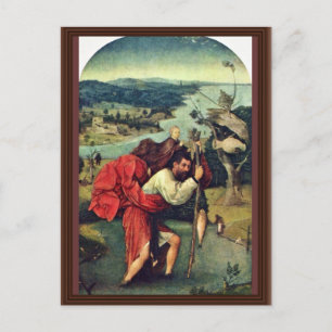 Saint Christopher. från Hieronymus Bosch (Best Qua Vykort
