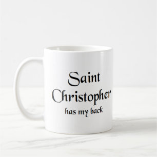 saint christopher kaffe mugg