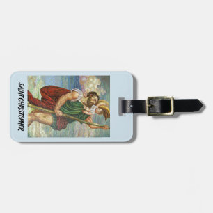 Saint Christopher Luggage Tag Bagagebricka